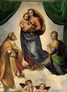 Raffaello Madonna Sistina (1513-1514)