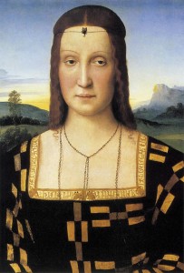 Raffaello Ritratto di Elisabetta Gonzaga duchessa di Urbino