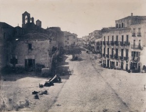 Cagliari antica 1854 chiesa San Francesco