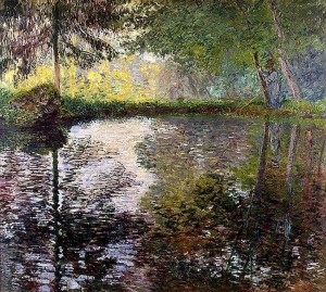 angolo di giardino di Monet