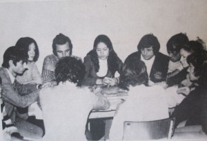 lezione alla scuola popolare 1971