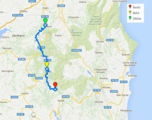 cammino Ospitone map